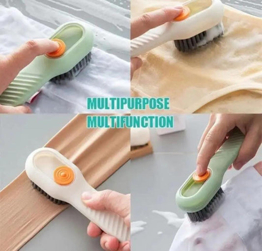Cepillo Con Dispensador Jabon Multiusos