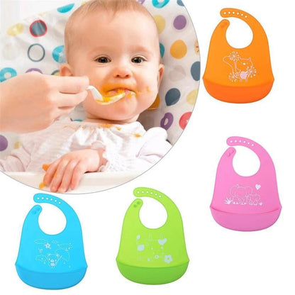 Babero De Silicona Impermeable