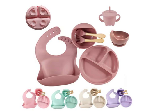 Kit Vajilla Silicona Bebe